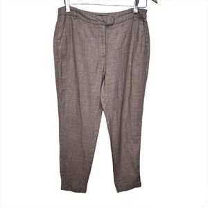 Zara Tan Lightweight Cropped Pants Size 6